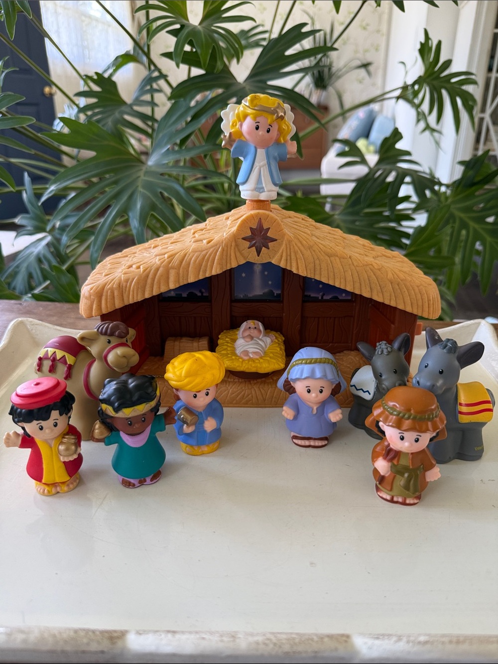 Fisher-Price A Christmas Story Nativity Sound Music Playset - 10 Figures